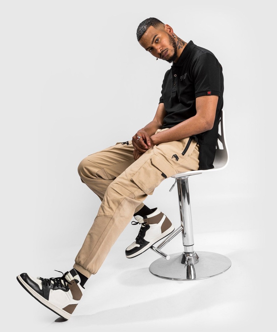 venum okinawa 3.0 polo - zwartrood