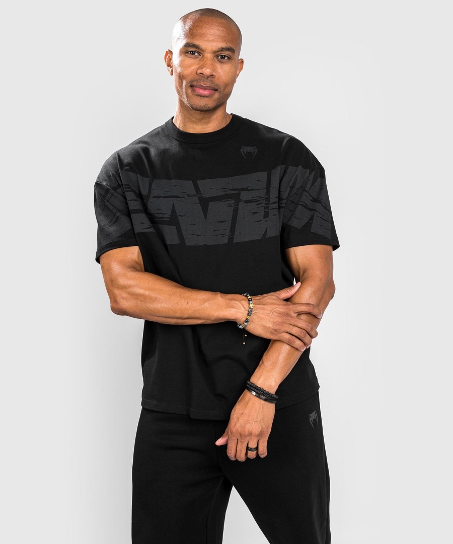 venum connect xl t-shirt - oversize pasvorm - zwart