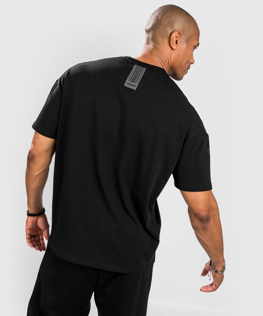 venum connect xl t-shirt - oversize pasvorm - zwart