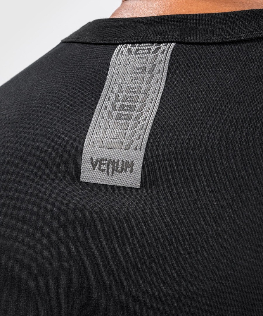 venum connect xl t-shirt - oversize pasvorm - zwart