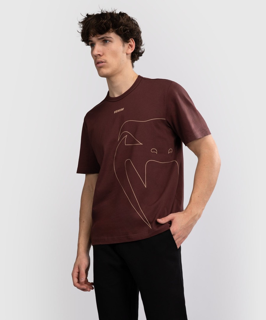 venum giant connect t-shirt - chocoladebruin