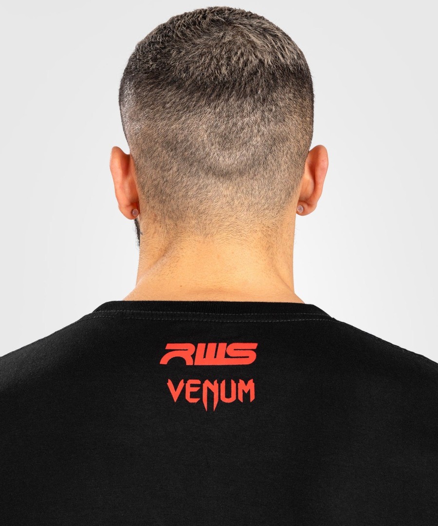 rws x venum t-shirt - zwart
