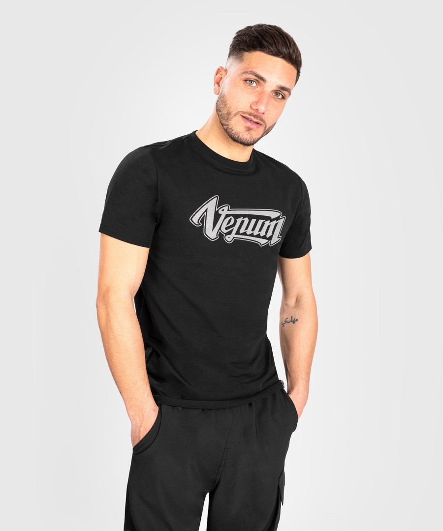 venum absolute 2.0 t-shirt - aangepaste pasvorm - zwartzilver