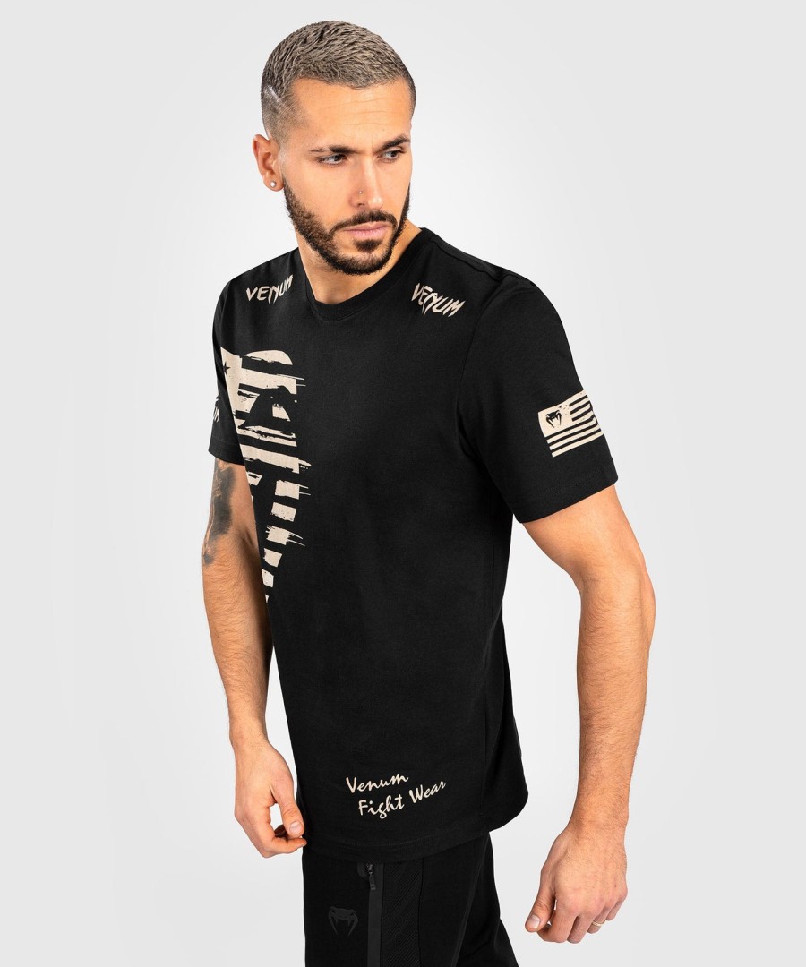 venum giant usa t-shirt - normale pasvorm - zwart
