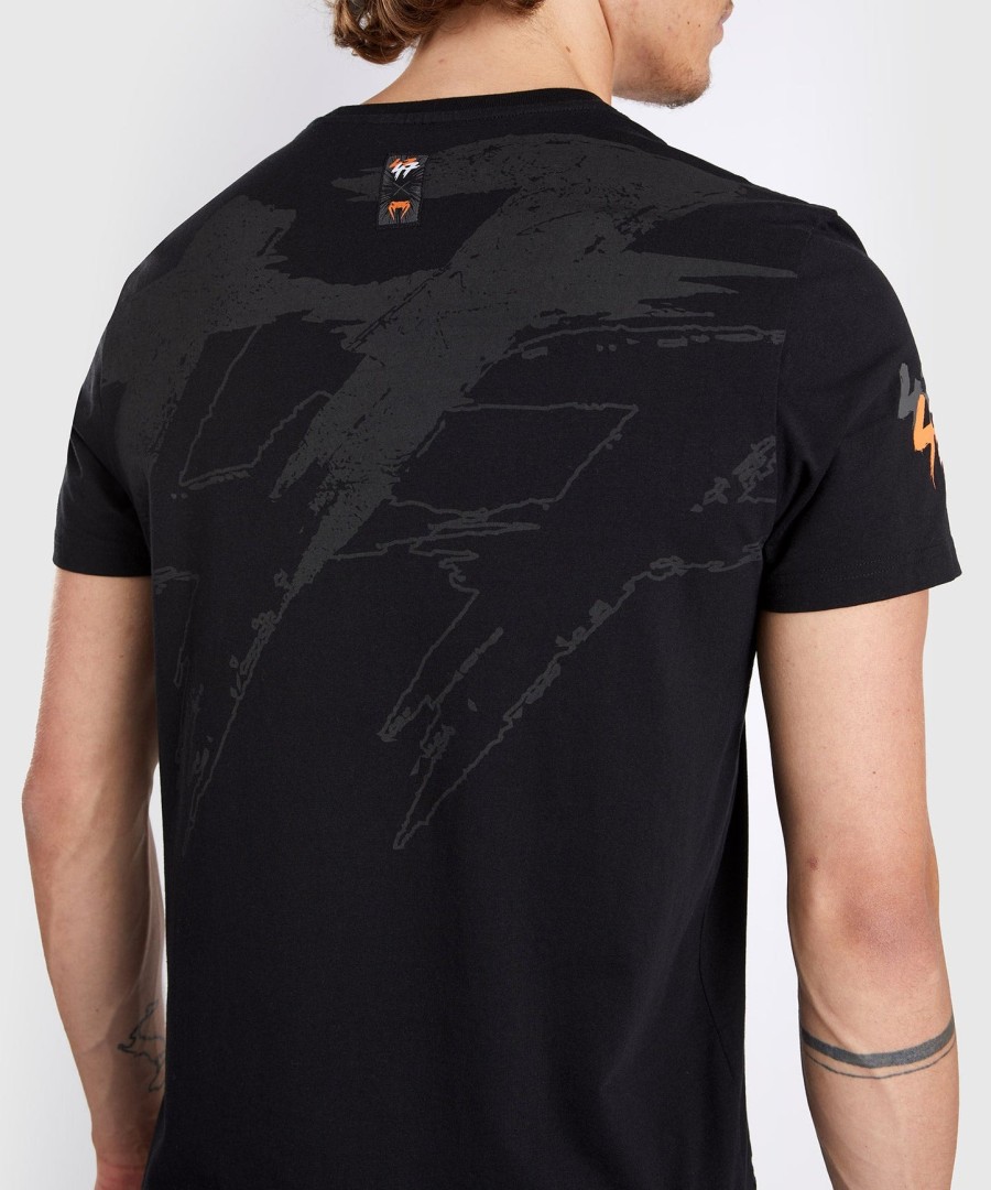 venum s47 t-shirt - zwartoranje