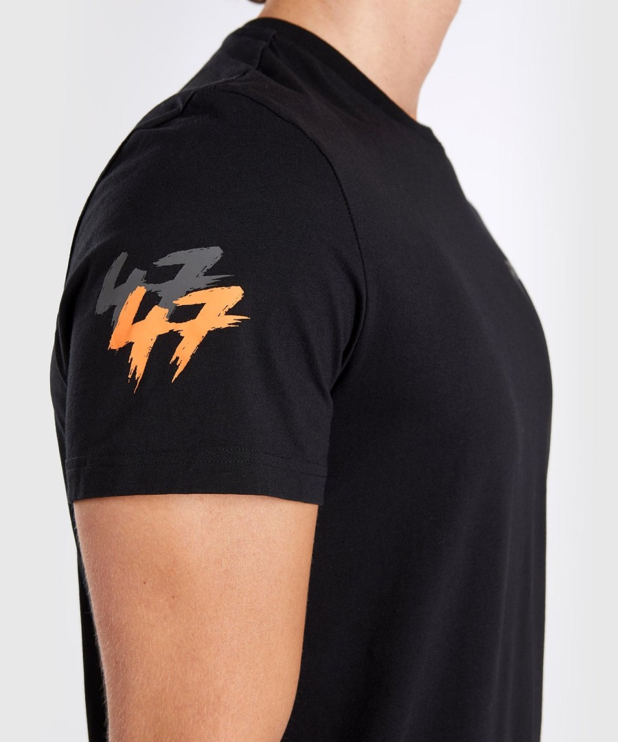venum s47 t-shirt - zwartoranje