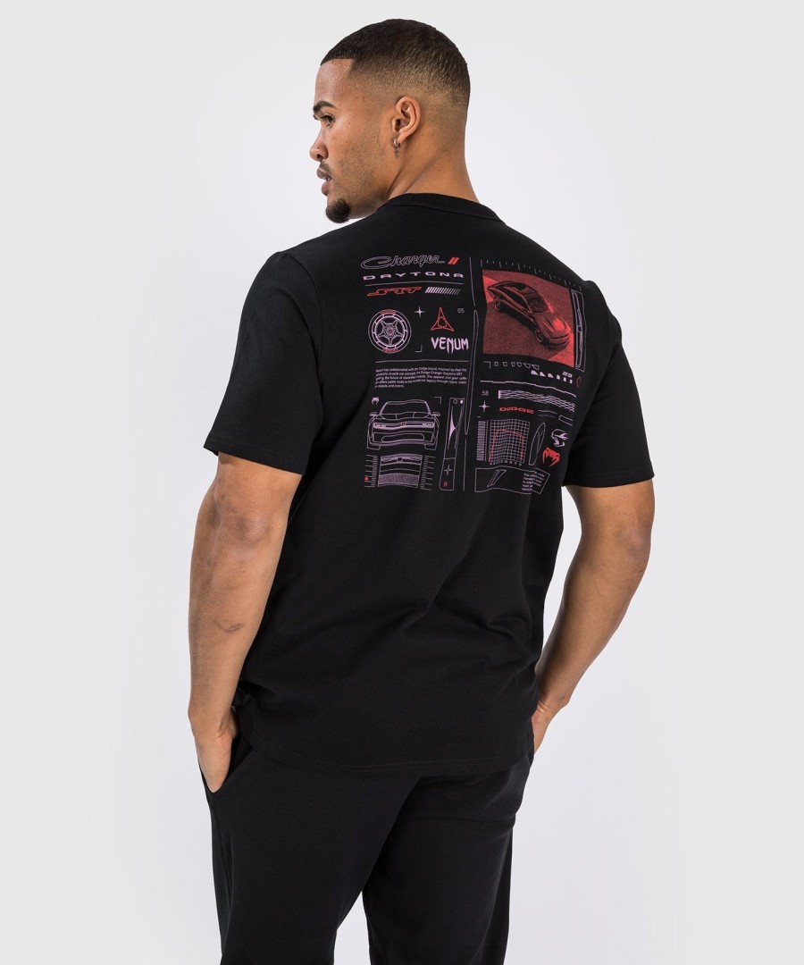 venum x dodge banshee heren t-shirt - zwart