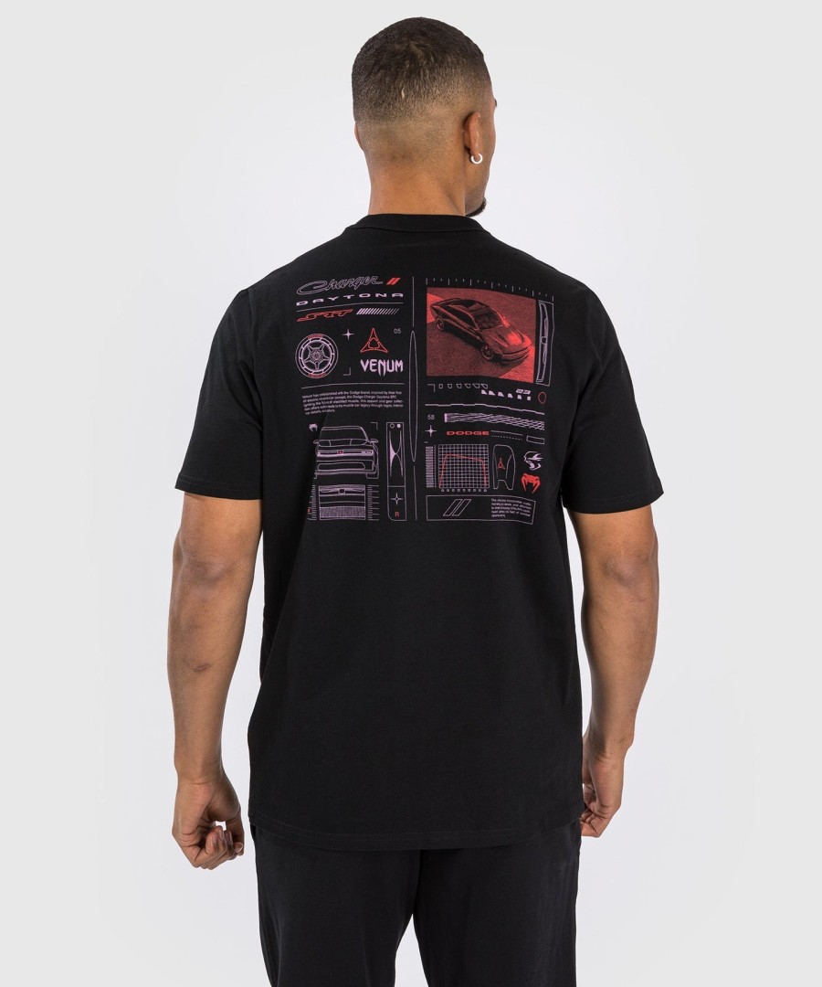 venum x dodge banshee heren t-shirt - zwart