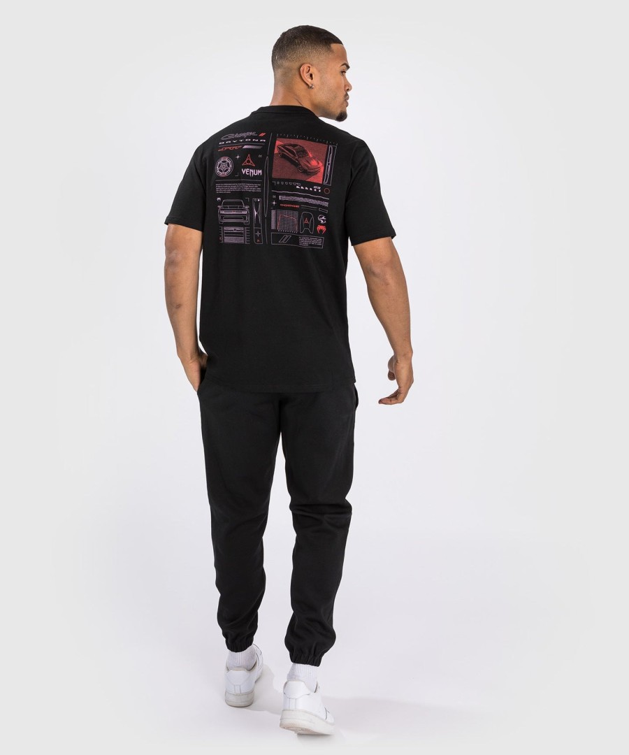 venum x dodge banshee heren t-shirt - zwart