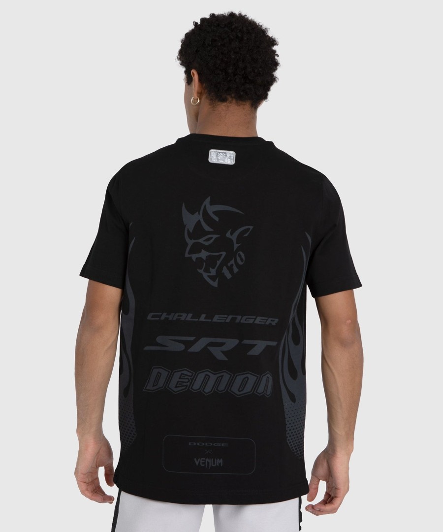 venum x dodge demon 170 heren t-shirt - zwart