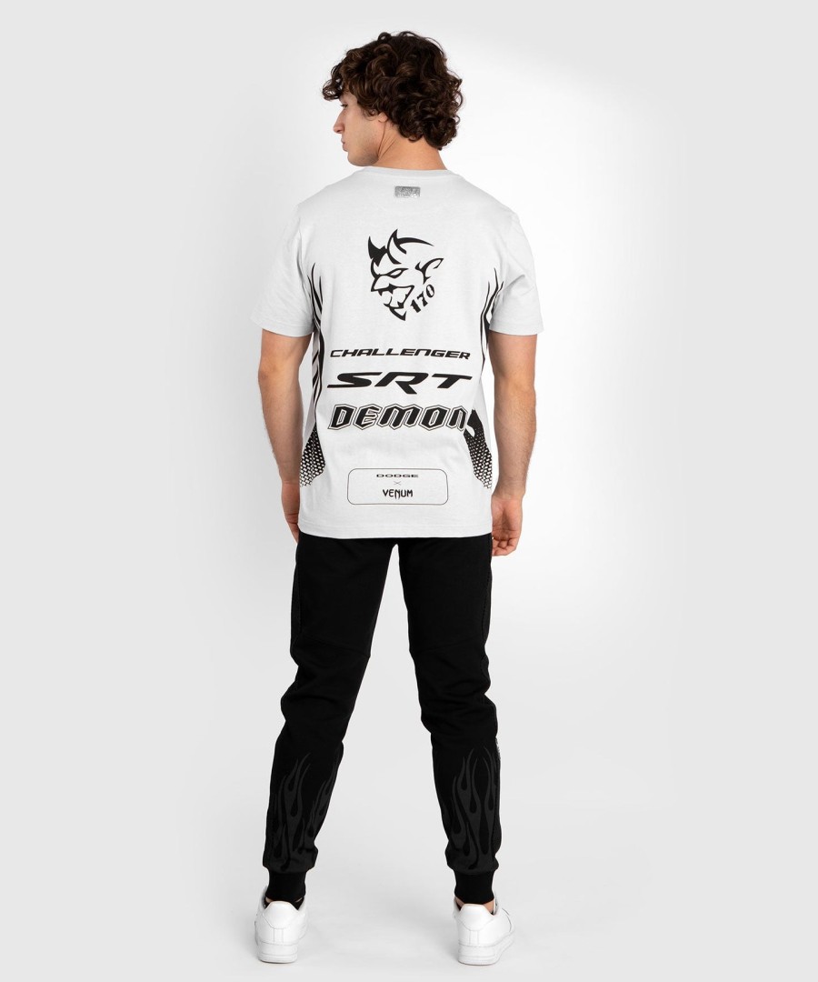 venum x dodge demon 170 heren t-shirt - grijs