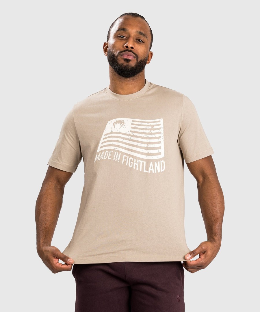 venum made in fightland t-shirt - zand