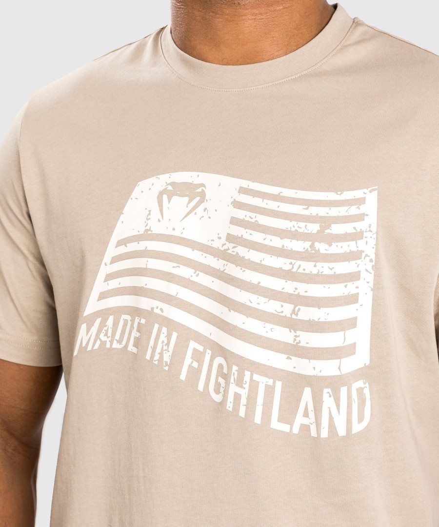 venum made in fightland t-shirt - zand