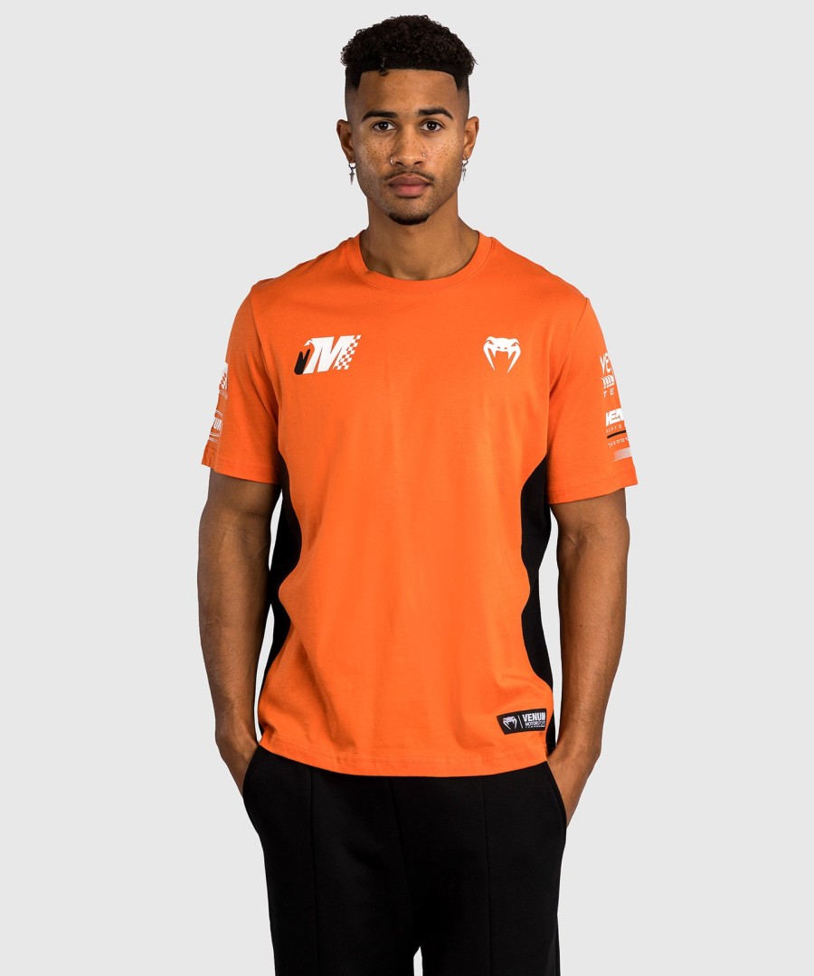 venum motorsport t-shirt - mandarijn