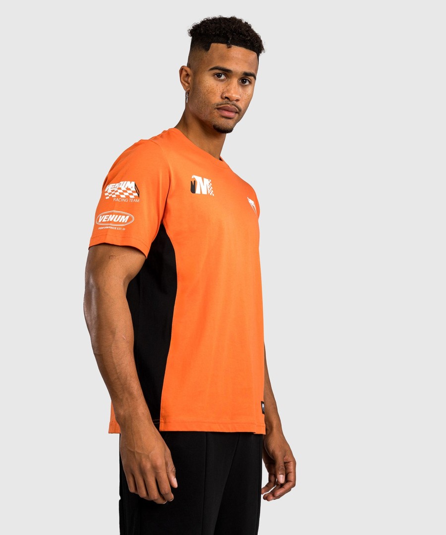 venum motorsport t-shirt - mandarijn