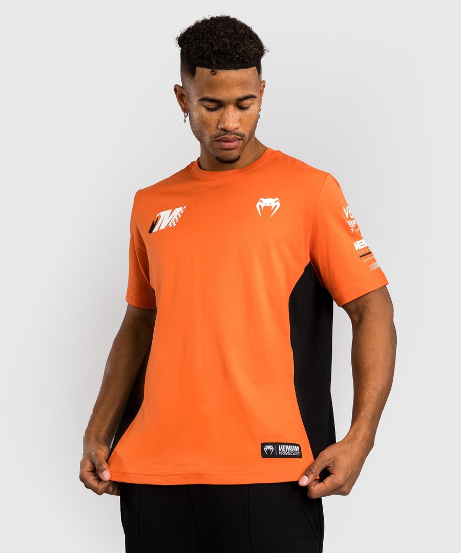 venum motorsport t-shirt - mandarijn