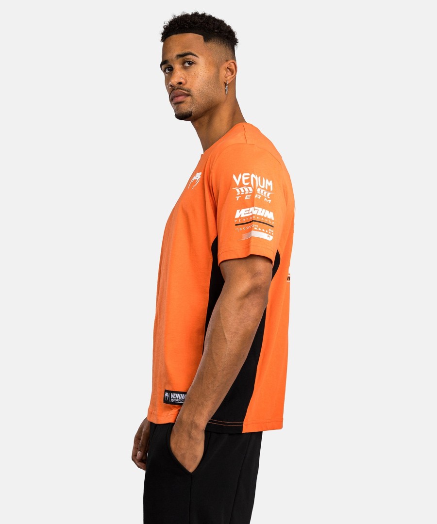 venum motorsport t-shirt - mandarijn