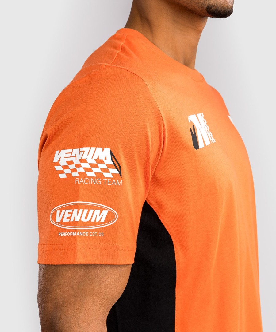 venum motorsport t-shirt - mandarijn