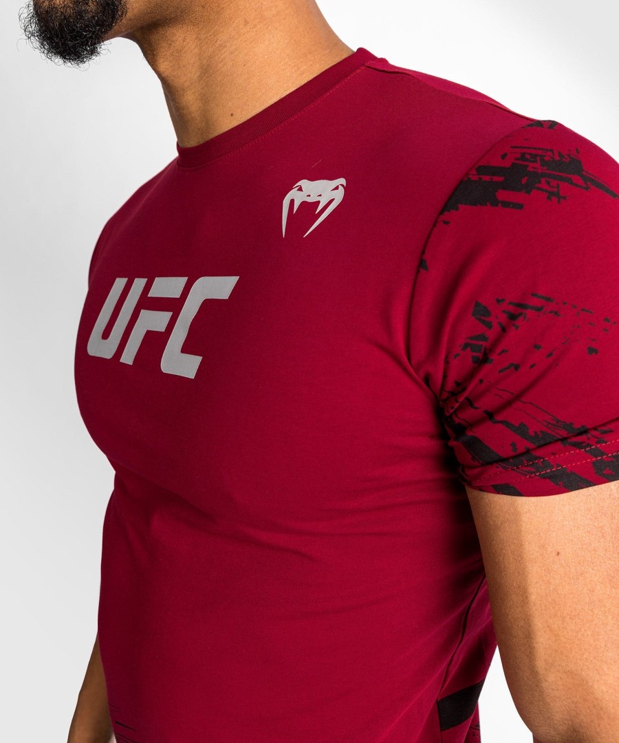 ufc venum authentic fight week heren 2.0 t-shirt met korte mouwen - rood