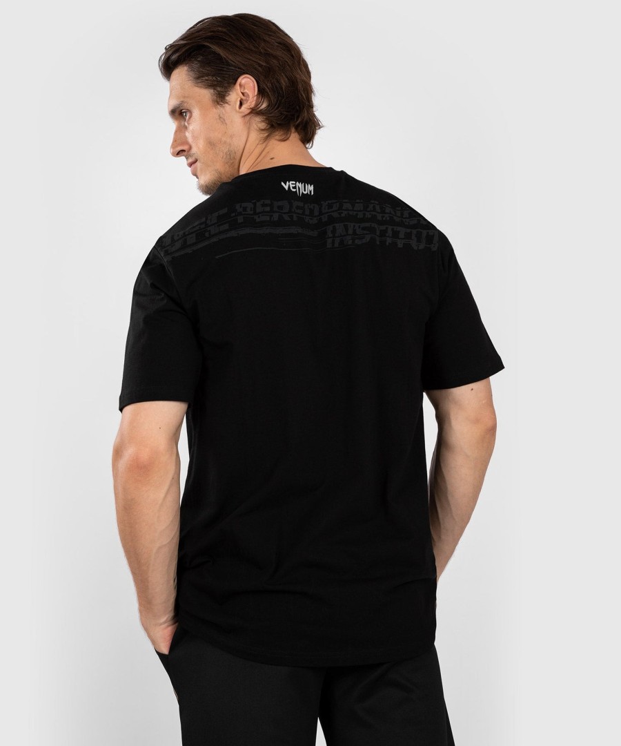 ufc venum performance institute 2.0 heren t-shirt - zwartrood