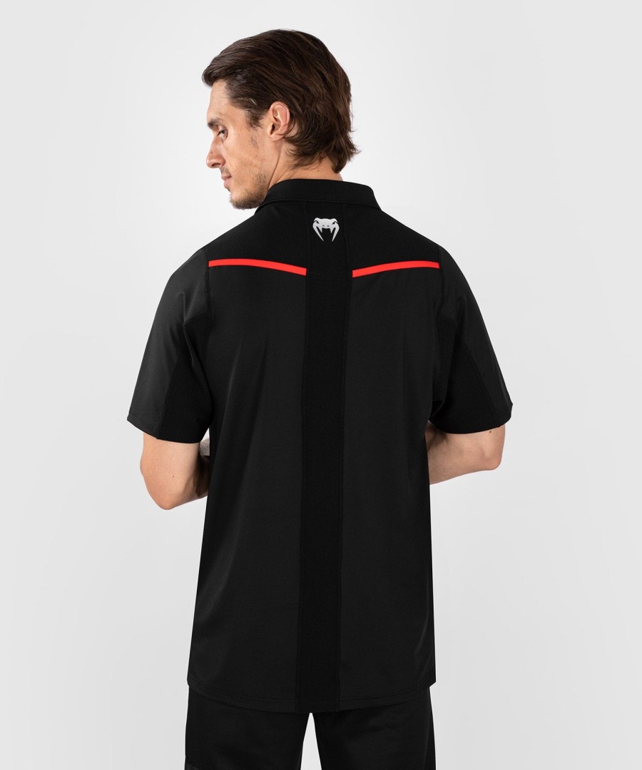 ufc venum performance institute 2.0 herenpoloshirt - zwartrood