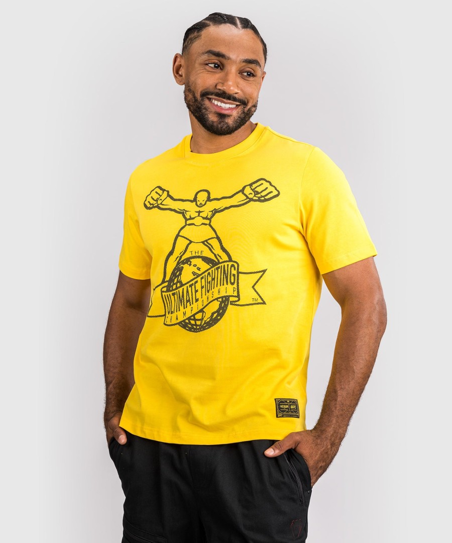 ufc by venum ulti-man t-shirt - geel