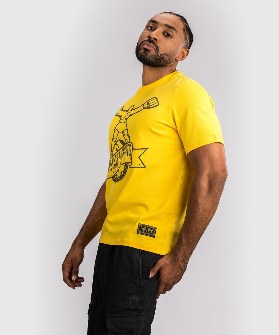 ufc by venum ulti-man t-shirt - geel