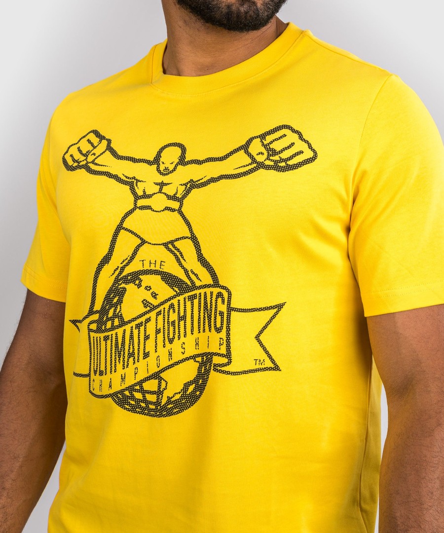 ufc by venum ulti-man t-shirt - geel