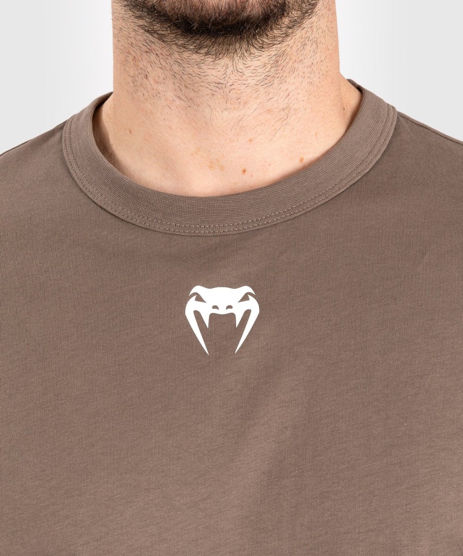 ufc adrenaline by venum fight week heren t-shirt met korte mouwen - brons