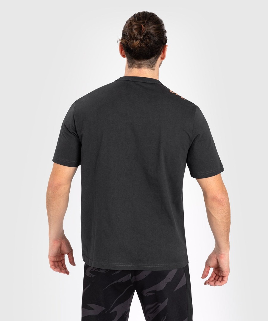 ufc adrenaline by venum fight week t-shirt met korte mouwen voor heren - houtskoolgrijs