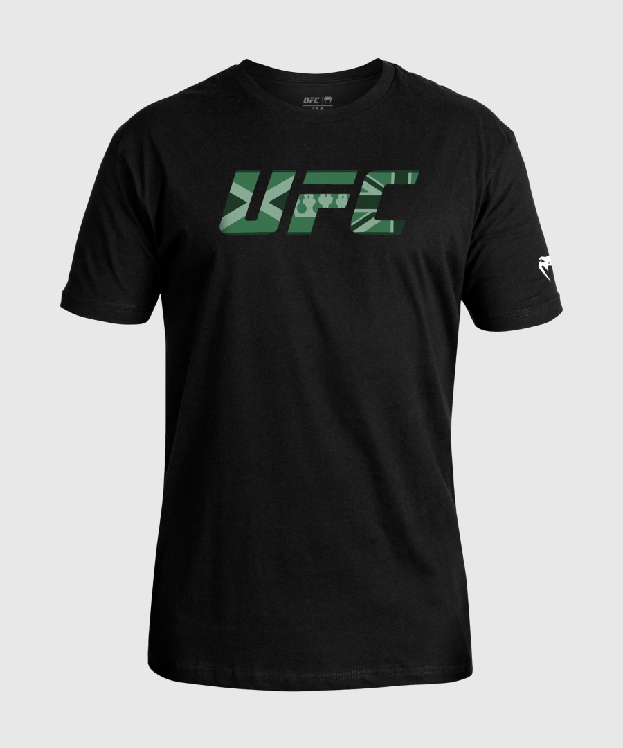 heren ufc unrivaled by venum zwart leon edwards t-shirt