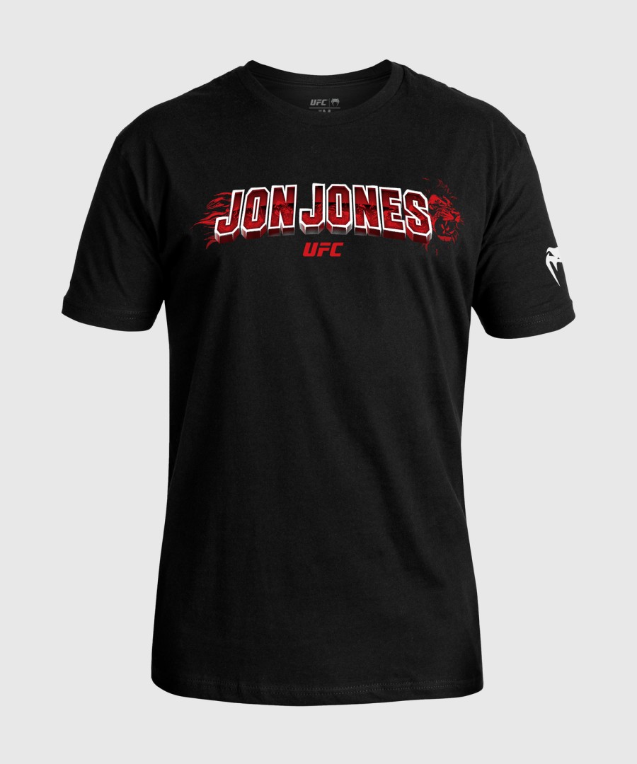 heren ufc unrivaled by venum zwart jon jones t-shirt