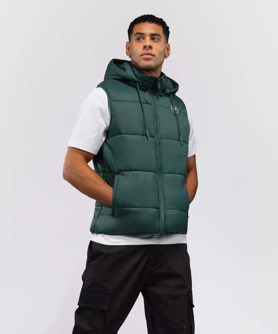 venum urban guard donsvest - bosgroen