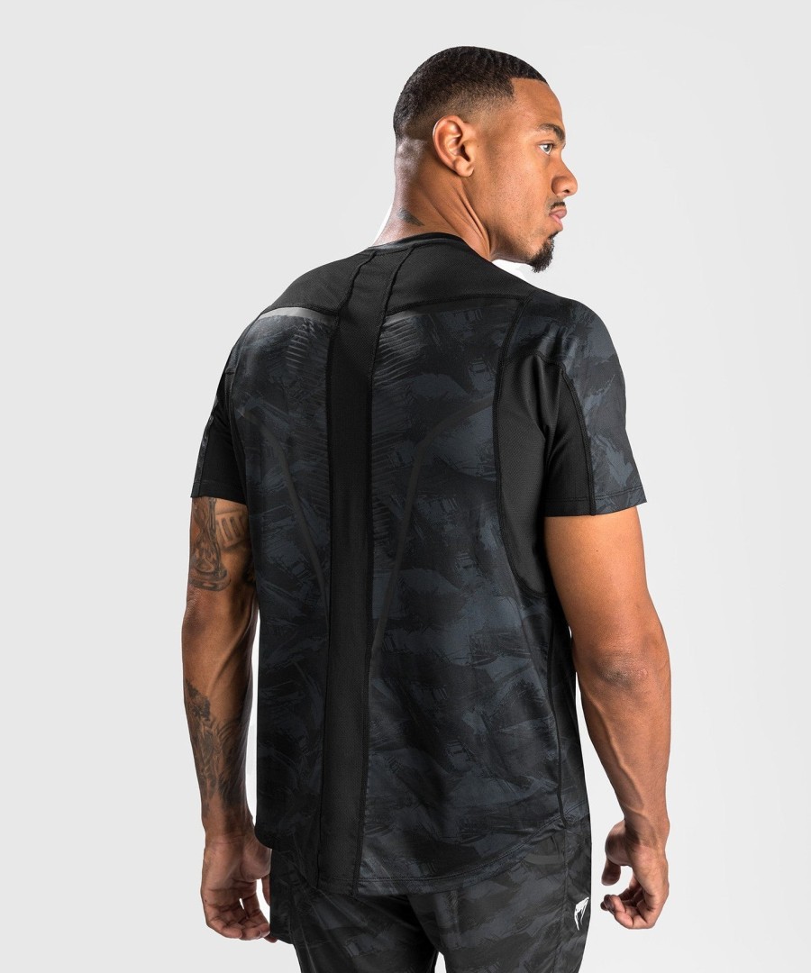 venum electron 3.0 dry tech t-shirt - korte mouwen - zwart