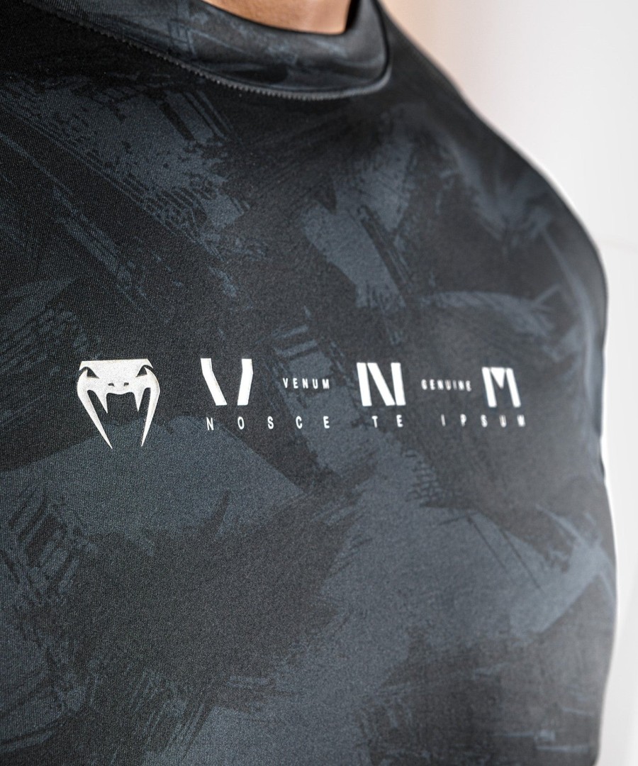 venum electron 3.0 dry tech t-shirt - korte mouwen - zwart