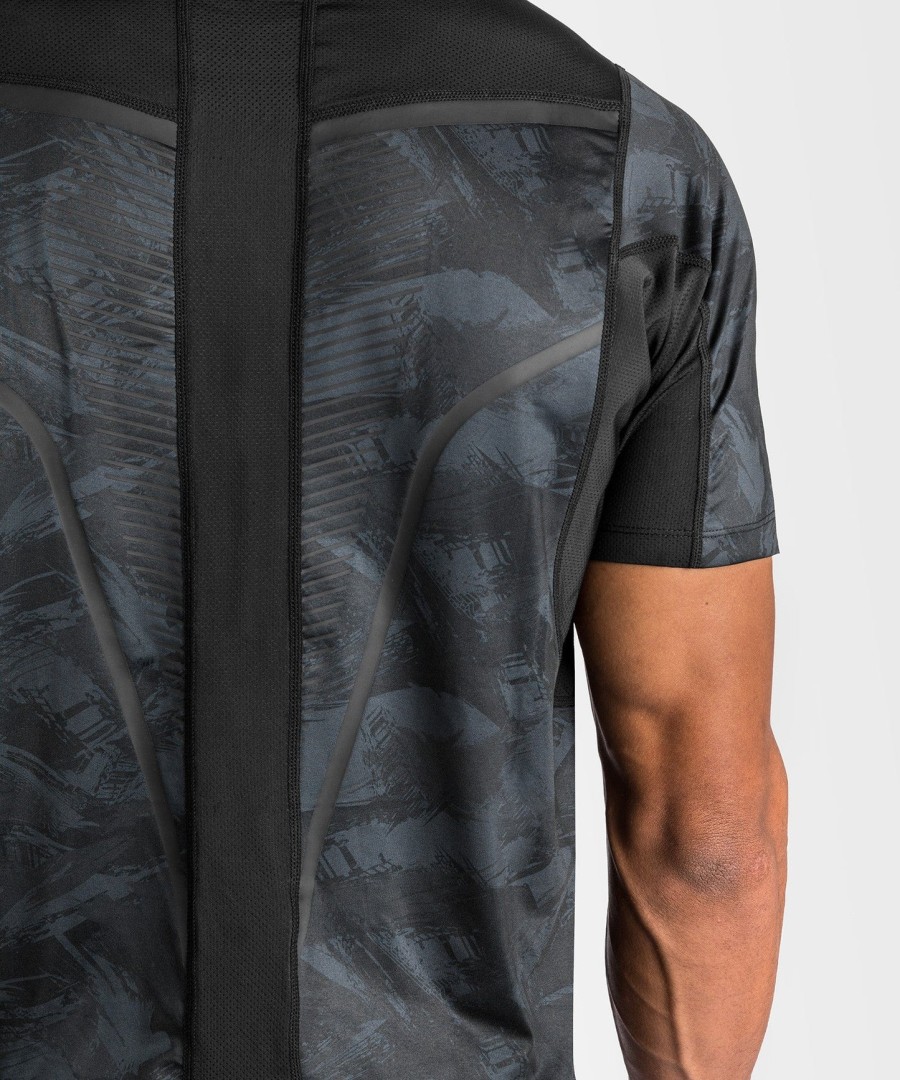 venum electron 3.0 dry tech t-shirt - korte mouwen - zwart