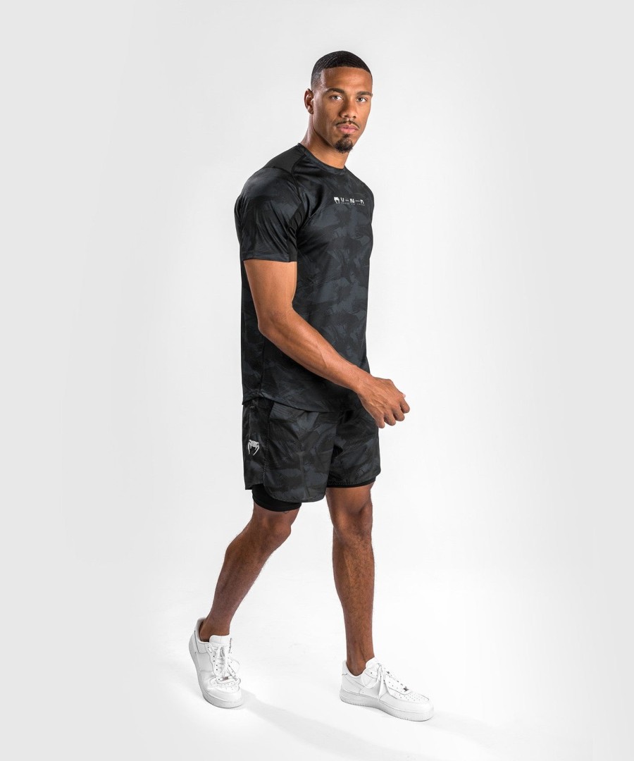 venum electron 3.0 dry tech t-shirt - korte mouwen - zwart