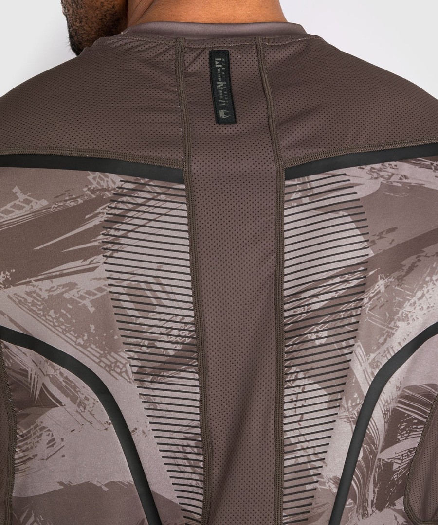venum electron 3.0 dry-tech t-shirt - zand