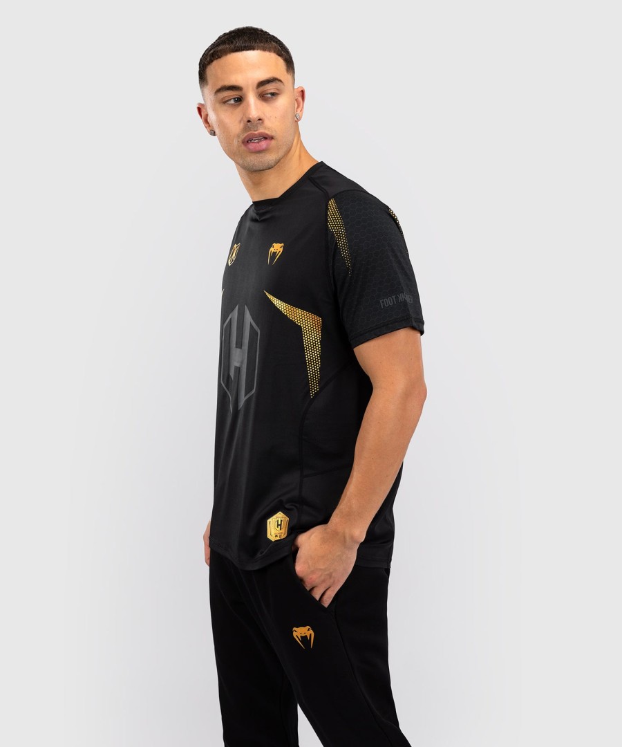 fk x venum hexagone mma t-shirt - zwartgoud