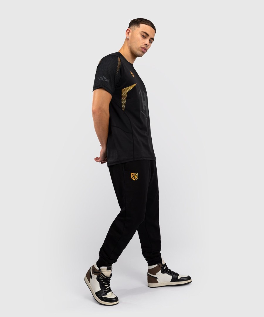 fk x venum hexagone mma t-shirt - zwartgoud