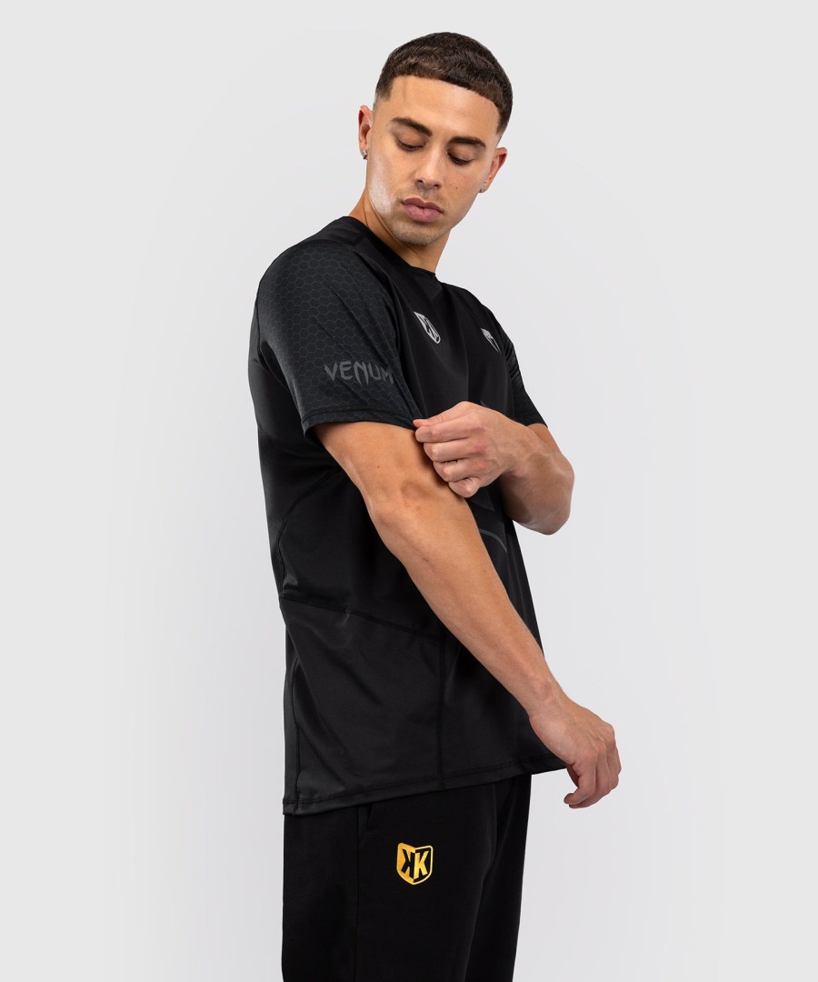 foot korner x venum hexagon mma t-shirt - zwartzilver
