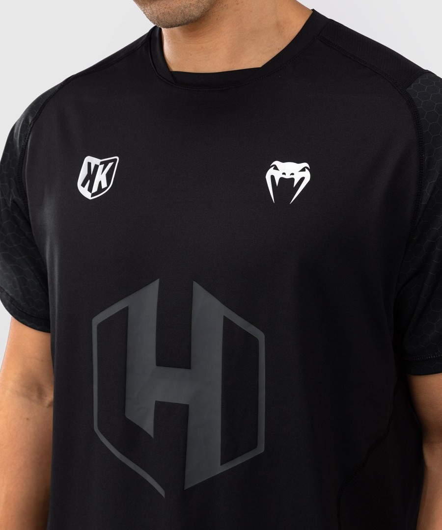 foot korner x venum hexagon mma t-shirt - zwartzilver