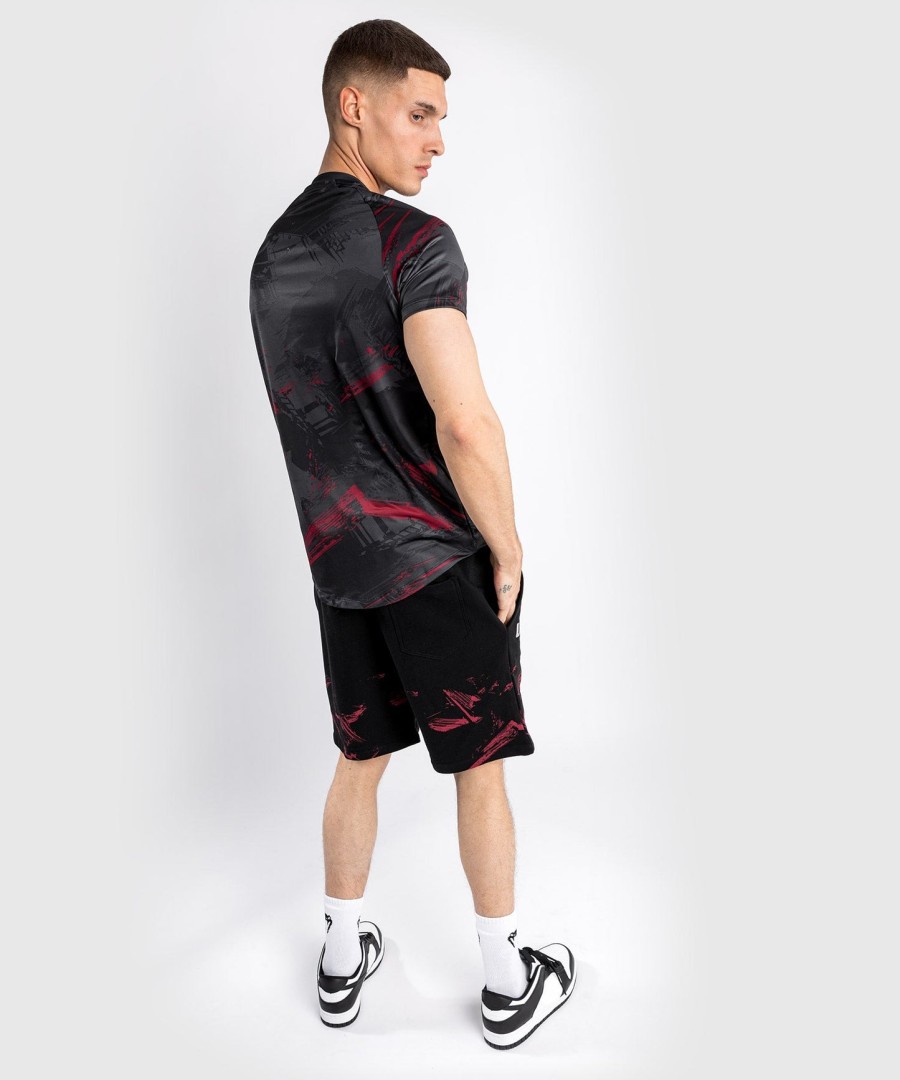 ufc venum authentic fight week 2.0 dry tech t-shirt voor heren - zwart