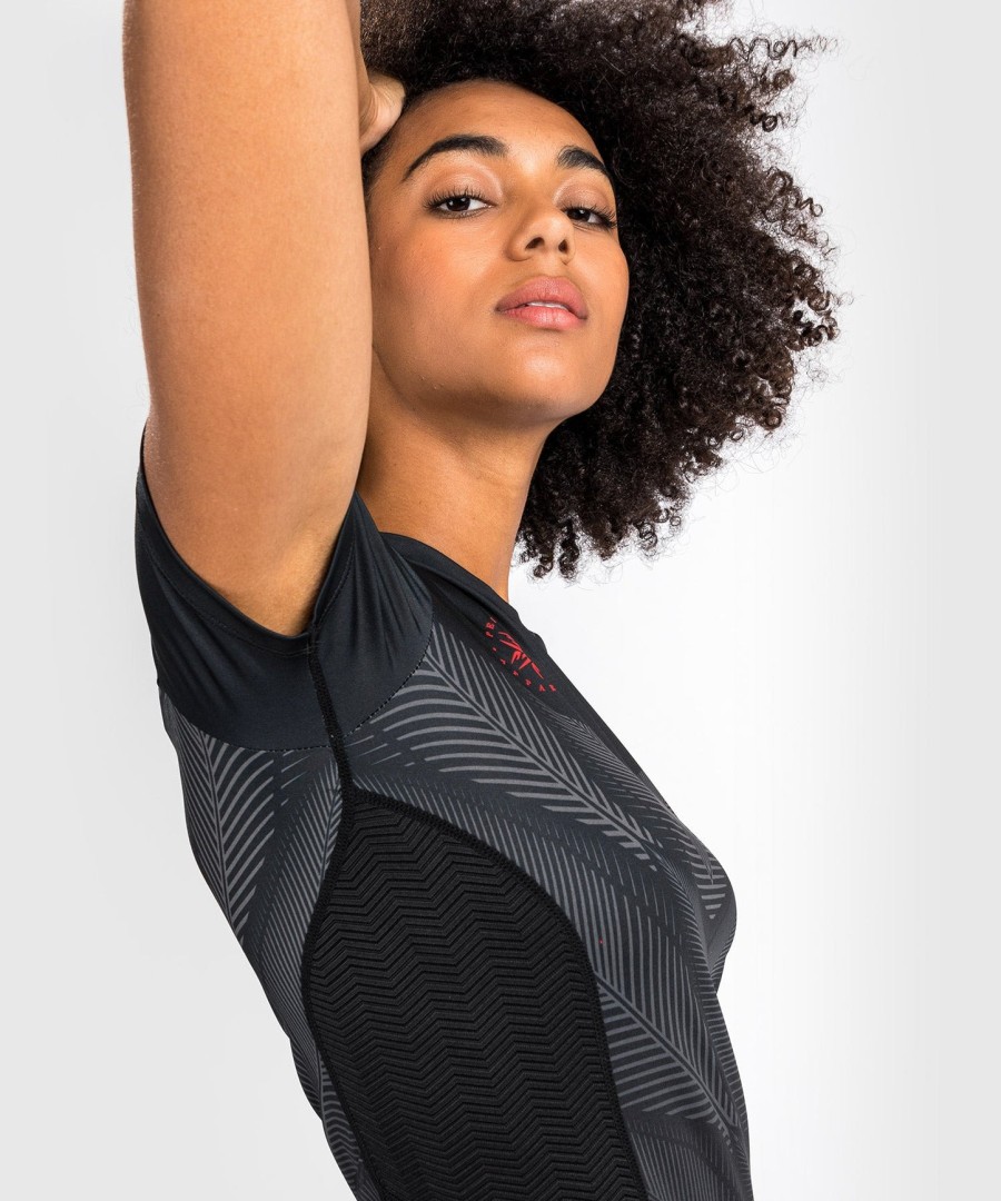venum phantom dry tech t-shirt - voor dames - zwartrood