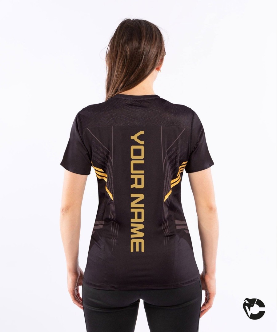 ufc venum gepersonaliseerd authentiek vechtshirt voor dames - kampioen