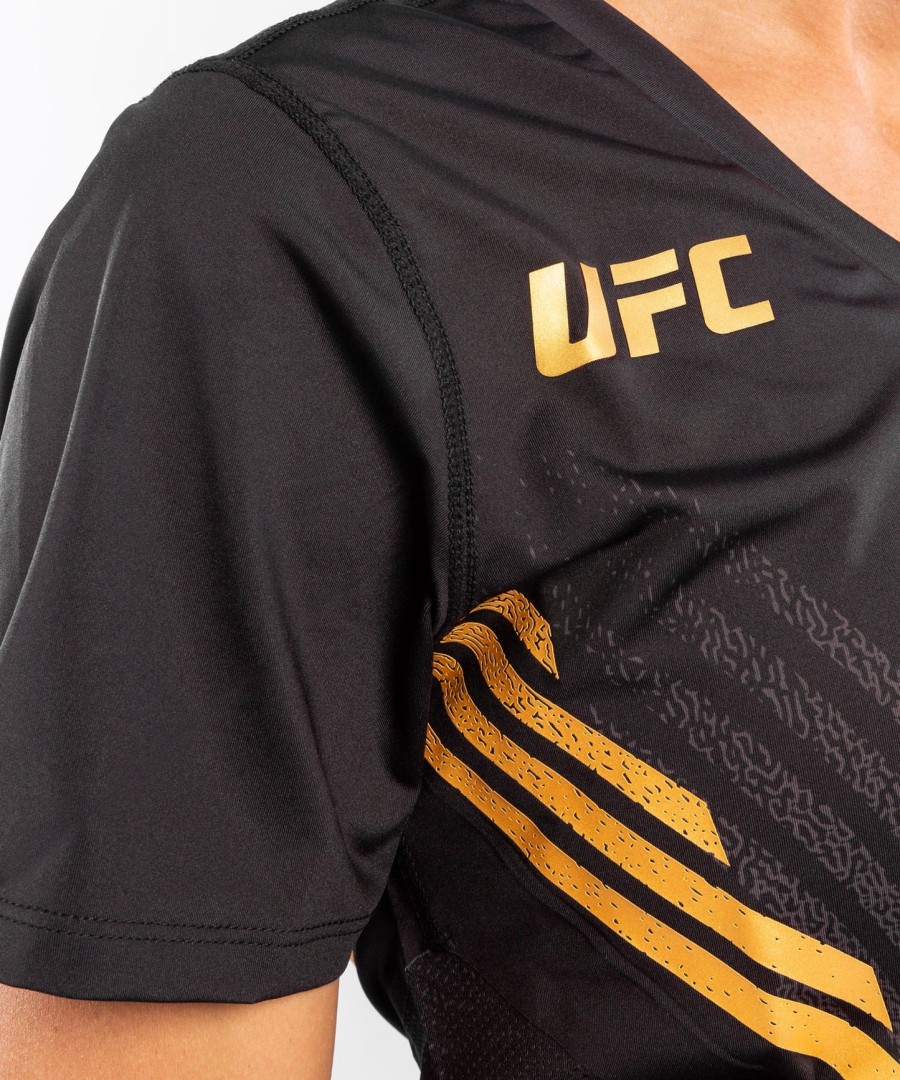 ufc venum gepersonaliseerd authentiek vechtshirt voor dames - kampioen