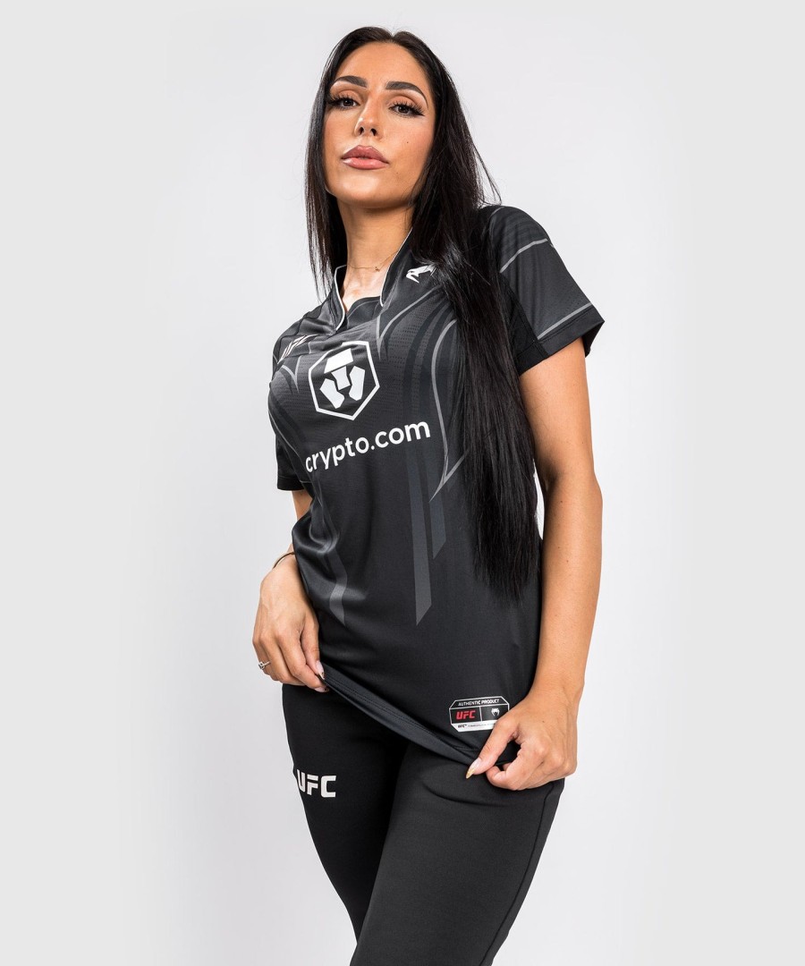 ufc venum authentic fight night 2.0 kit van venum dames walkout jersey - zwart