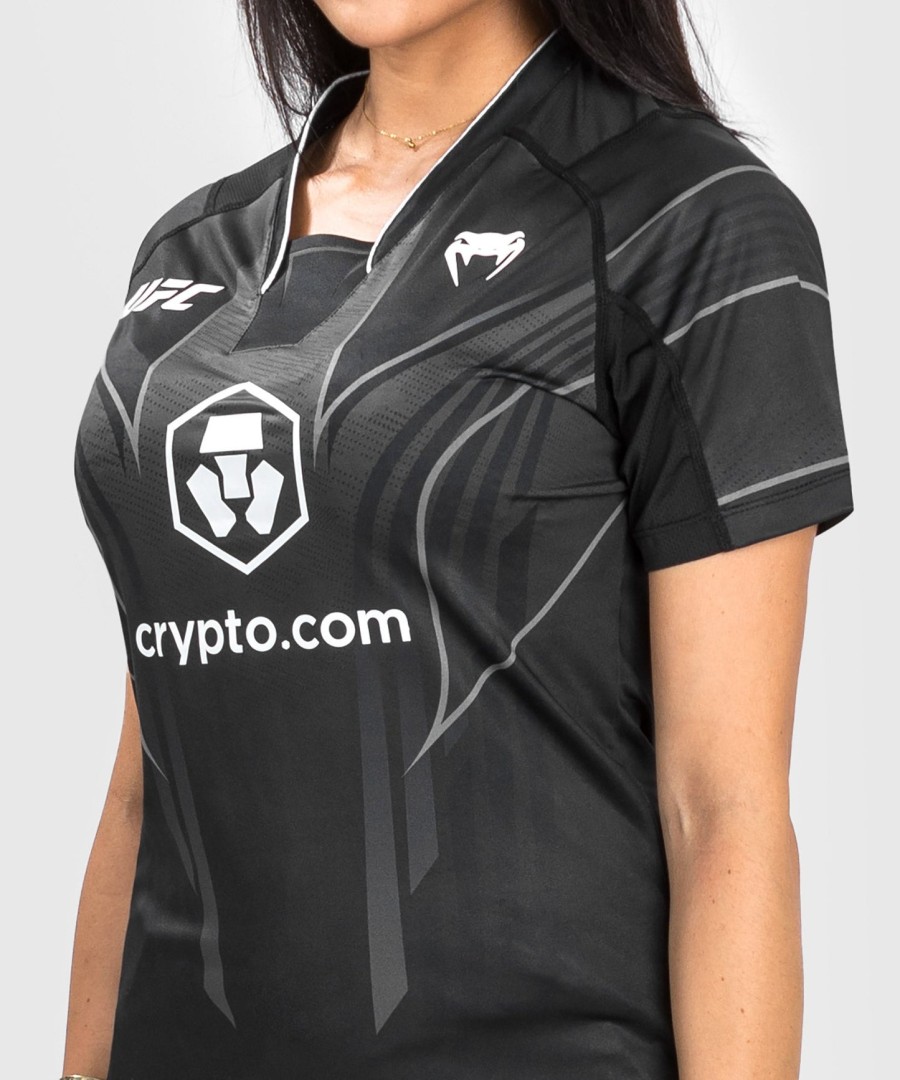ufc venum authentic fight night 2.0 kit van venum dames walkout jersey - zwart