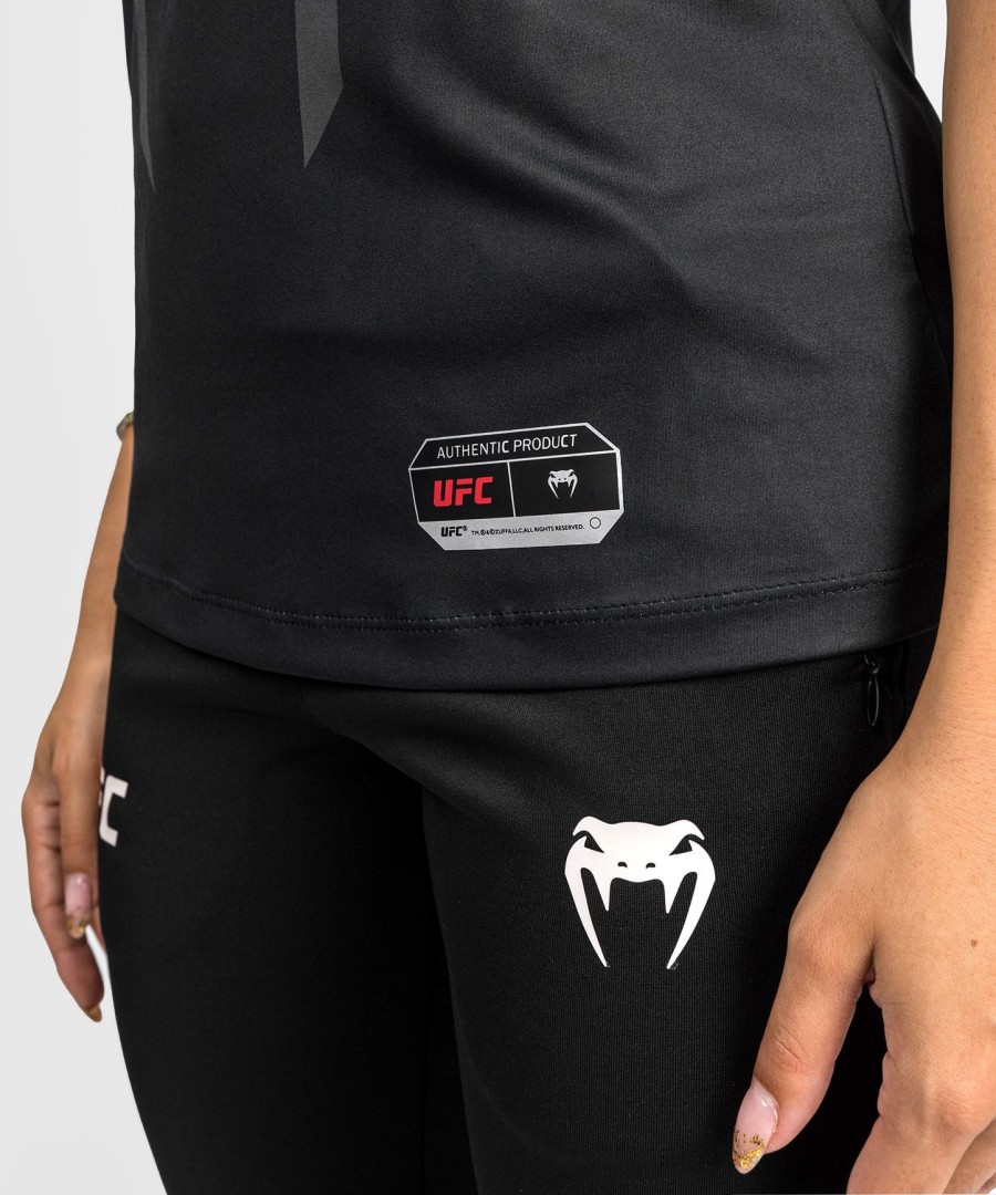 ufc venum authentic fight night 2.0 kit van venum dames walkout jersey - zwart