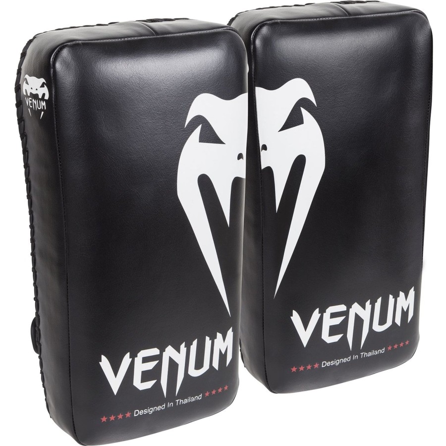 venum giant kick pads - zwartijs paar